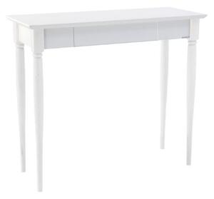 MAMO íróasztal 85x40 cm - fehér / fehér lábakkal