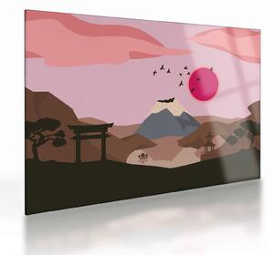 Üveg kép - Japán N⁰2 (70x50 cm)