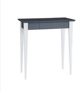 Íróasztal MIMO 65x40cm Fehér lábak / Grafit