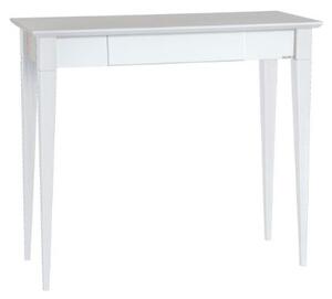 Íróasztal MIMO 85x40cm Fehér lábak / Fehér