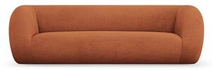 Narancssárga buklé kanapé 230 cm Essen – Cosmopolitan Design