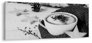 Kép - Téli cappuccino (120x50 cm)