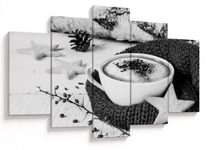 Kép - Téli cappuccino (150x105 cm)