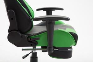 Abramina irodai szék fekete/zöld