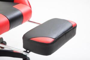 Abramina irodai szék fekete/piros