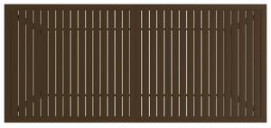 VidaXL barna acél kerti asztal 190 x 80 x 72 cm