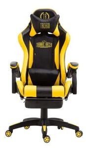 Adalinda irodai szék fekete/sárga