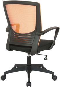 Adelinda irodai szék fekete/narancs