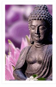 Poszter békés Buddha
