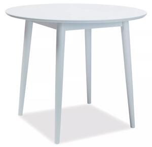 Larson Kerek MDF Étkezőasztal Fehér 90cm