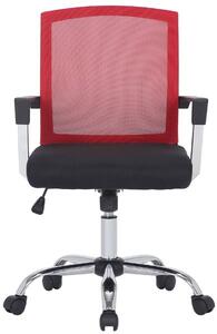 Adelmira irodai szék fekete/piros