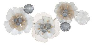 Flowery fém fali dekoráció, 119 x 60 cm - Mauro Ferretti