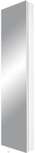 Fehér előszoba szekrény 50x195x18 cm Rotary – Germania