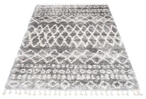 Sötétszürke CROMAN shaggy szőnyeg Méret: 120x170 cm