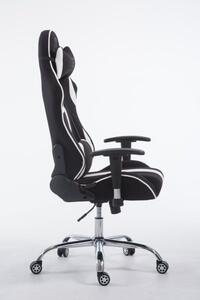 Versenyzői irodai szék Alvisa fekete/fehér