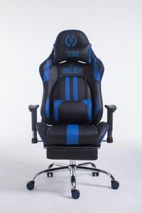 Alvarina versenyzői irodai szék fekete/kék