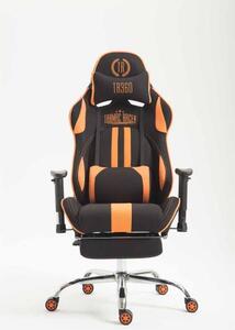 Racing irodai szék Alvisia fekete/narancs