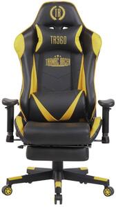 Amalfa verseny irodai szék fekete/sárga