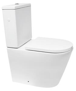 Kombinált wc SAT Project fehér fényes felülettel vario lefolyó SATPRO31