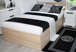 EBONY ágy + ágyrács AJÁNDÉK, 120x200, fehér