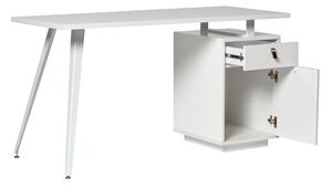 Rudy fehér íróasztal, 140 x 60 cm - Marckeric
