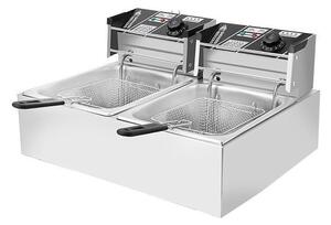 12 literes elektromos fritőz,olajsütő - 2*2500W