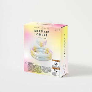 Mermaid Ombre felfújható medence, 270 l - Sunnylife