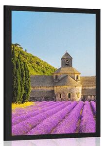 Poszter Provence levendulamezőkkel