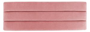 Time for home Régi rózsaszín bársony pad Expo 121 cm