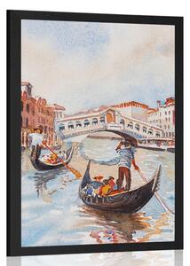 Poszter Velencei gondola