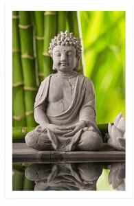 Poszter harmonikus Buddha