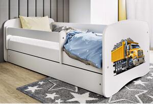Kocot Kids Babydreams Ifjúsági ágy ágyneműtartóval - Kamion - Többféle méretben és színben