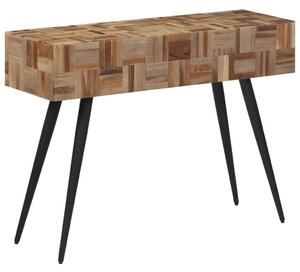 VidaXL tömör újrahasznosított tíkfa tálalóasztal 110 x 34 x 80 cm