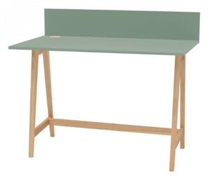 LUKA Ashwood íróasztal 110x50cm zöld