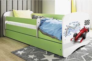Kocot Kids Babydreams Ifjúsági ágy ágyneműtartóval - Forma1 - Többféle méretben és színben