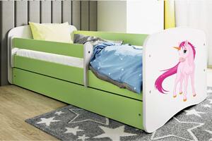 Kocot Kids Babydreams Ifjúsági ágy ágyneműtartóval - Unikornis - Többféle méretben és színben