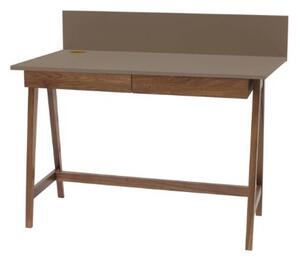 LUKA Íróasztal 110x50cm fiókkal Tölgy barna