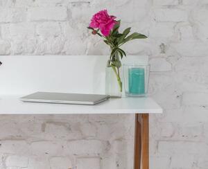LUKA Íróasztal 85x50cm Tölgy rózsaszín