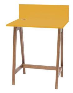 LUKA Íróasztal 65x50cm tölgyfa sárga