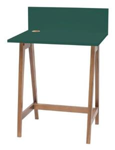 LUKA Íróasztal 65x50cm Tölgy zöld