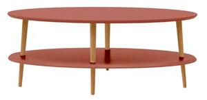 OVO alacsony dohányzóasztal W 110 x D 70cm - rózsaszín
