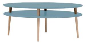 OVO HIGH dohányzóasztal W 110 x D 70cm - kék