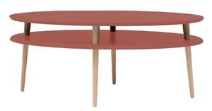 OVO HIGH dohányzóasztal W 110 x D 70cm - rózsaszín