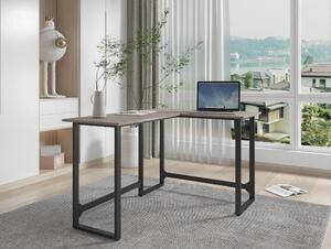 Irodai asztal L-alakú róasztal szürke OT-102-Grey