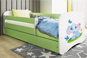 Kocot Kids Babydreams Ifjúsági ágy ágyneműtartóval - Elefánt - Többféle méretben és színben
