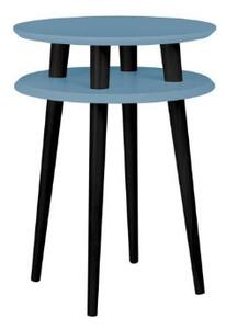 UFO oldalsó asztal átm. 45cm x H61cm kék / Fekete lábak