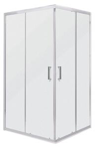 Malibu SQ 100x100 szögletes zuhanykabin zuhanytálca nélkül