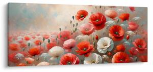 Kép - Pipacsok festménye (120x50 cm)