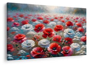 Kép - Pipacsmező (90x60 cm)