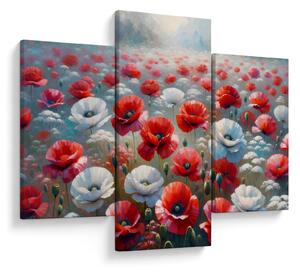 Kép - Pipacsmező (90x60 cm)